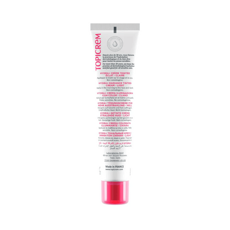 Topicrem HYDRA+ Radiance Tinted Cream SPF50 / Light 40ml- Lillys Pharmacy and Health Store