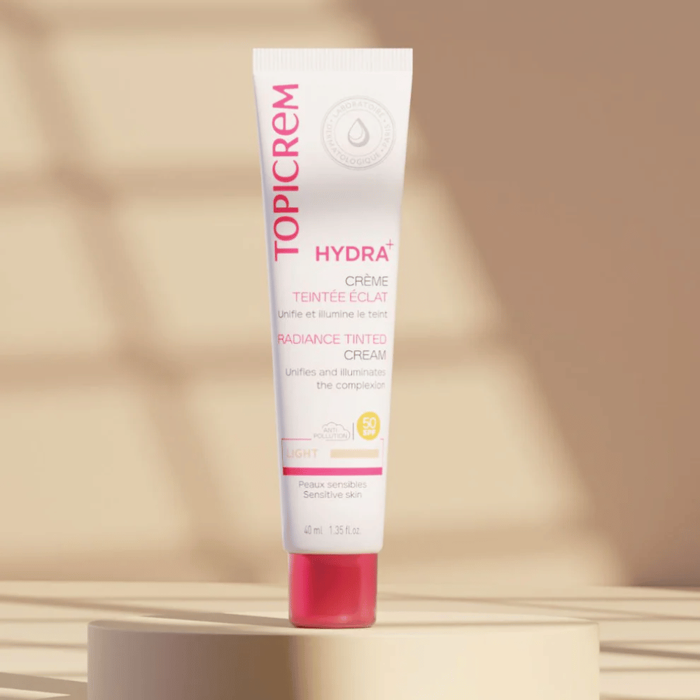 Topicrem HYDRA+ Radiance Tinted Cream SPF50 / Light 40ml- Lillys Pharmacy and Health Store