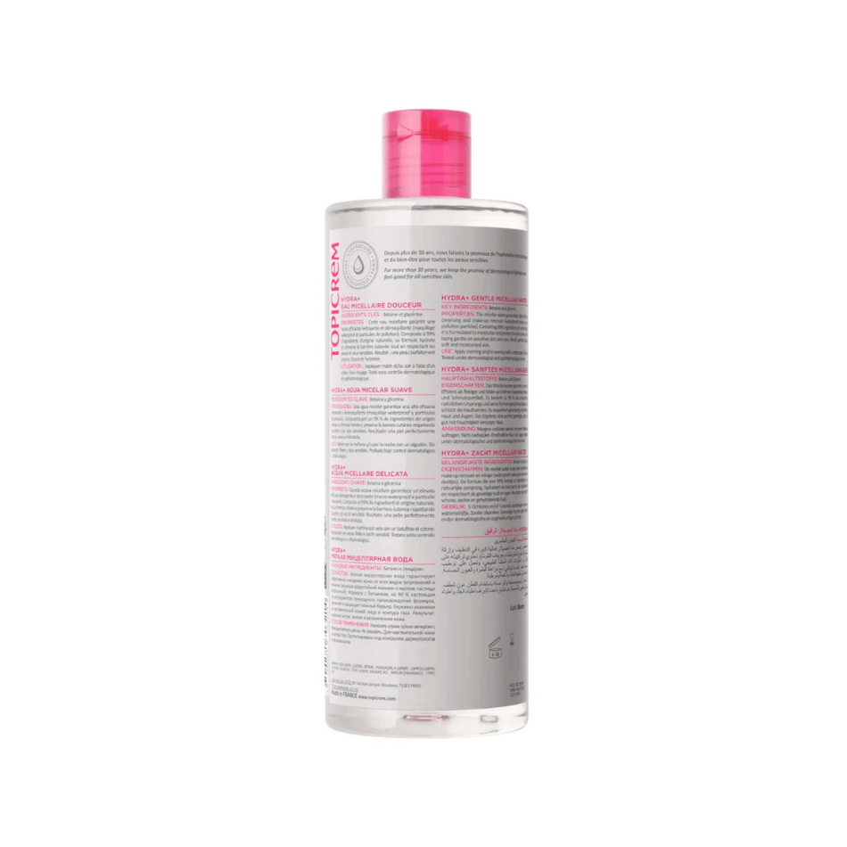 Topicrem Hydra+ Gentle Micellar Water 400ml- Lillys Pharmacy and Health Store