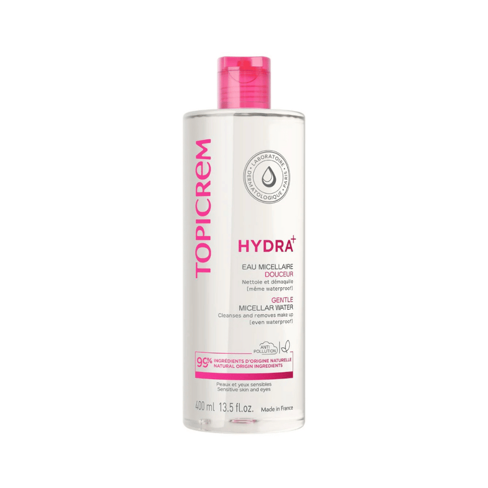 Topicrem Hydra+ Gentle Micellar Water 400ml- Lillys Pharmacy and Health Store