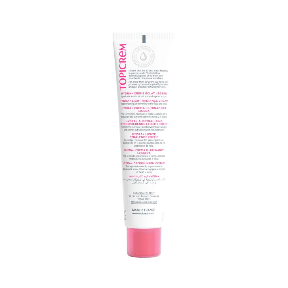 Topicrem Hydra+ Light Moisturizing Radiance Cream 40ml- Lillys Pharmacy and Health Store