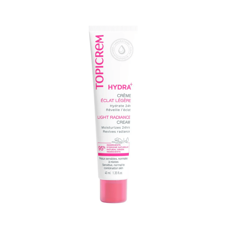 Topicrem Hydra+ Light Moisturizing Radiance Cream 40ml- Lillys Pharmacy and Health Store