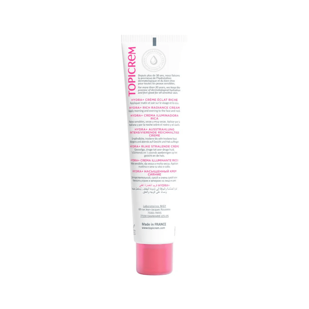 Topicrem Hydra+ Rich Moisturizing Radaince Cream 40ML- Lillys Pharmacy and Health Store