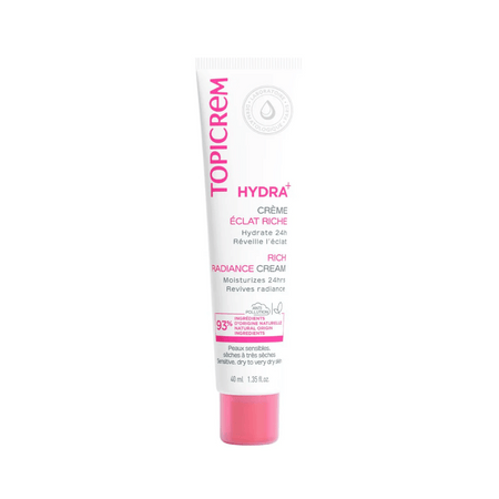 Topicrem Hydra+ Rich Moisturizing Radaince Cream 40ML- Lillys Pharmacy and Health Store