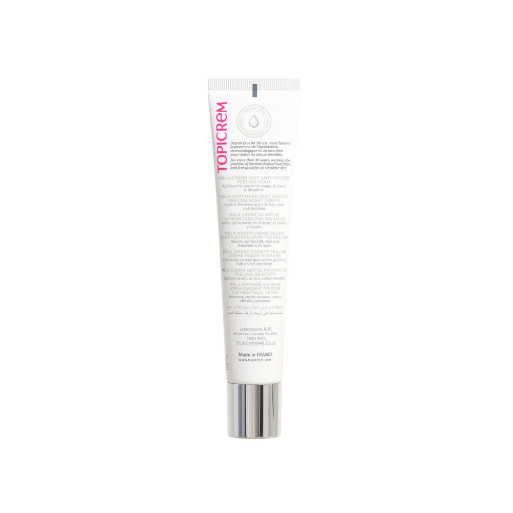 Topicrem Mela Anti-Dark Spot Gentle Peeling Night Cream 40ml- Lillys Pharmacy and Health Store