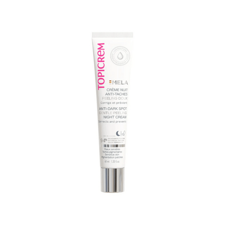 Topicrem Mela Anti-Dark Spot Gentle Peeling Night Cream 40ml- Lillys Pharmacy and Health Store