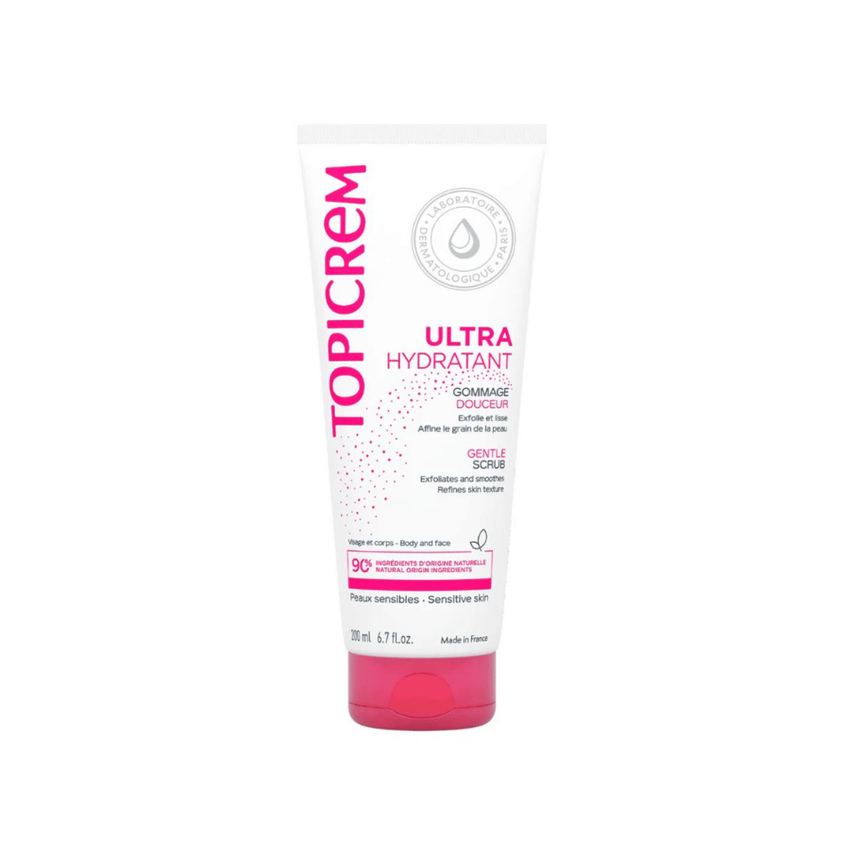 Topicrem ULTRA-MOISTURIZING Gentle Scrub 200ml- Lillys Pharmacy and Health Store