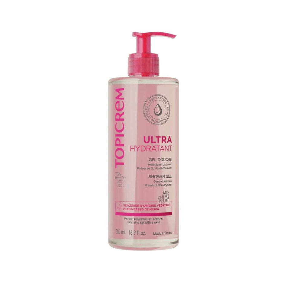 Topicrem ULTRA-MOISTURIZING Shower Gel 500ml- Lillys Pharmacy and Health Store