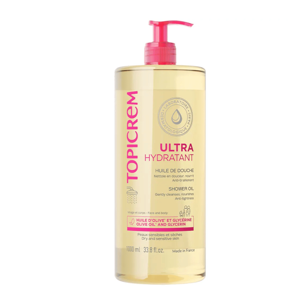 Topicrem Ultra-Hydratant Shower Oil 1l- Lillys Pharmacy and Health Store