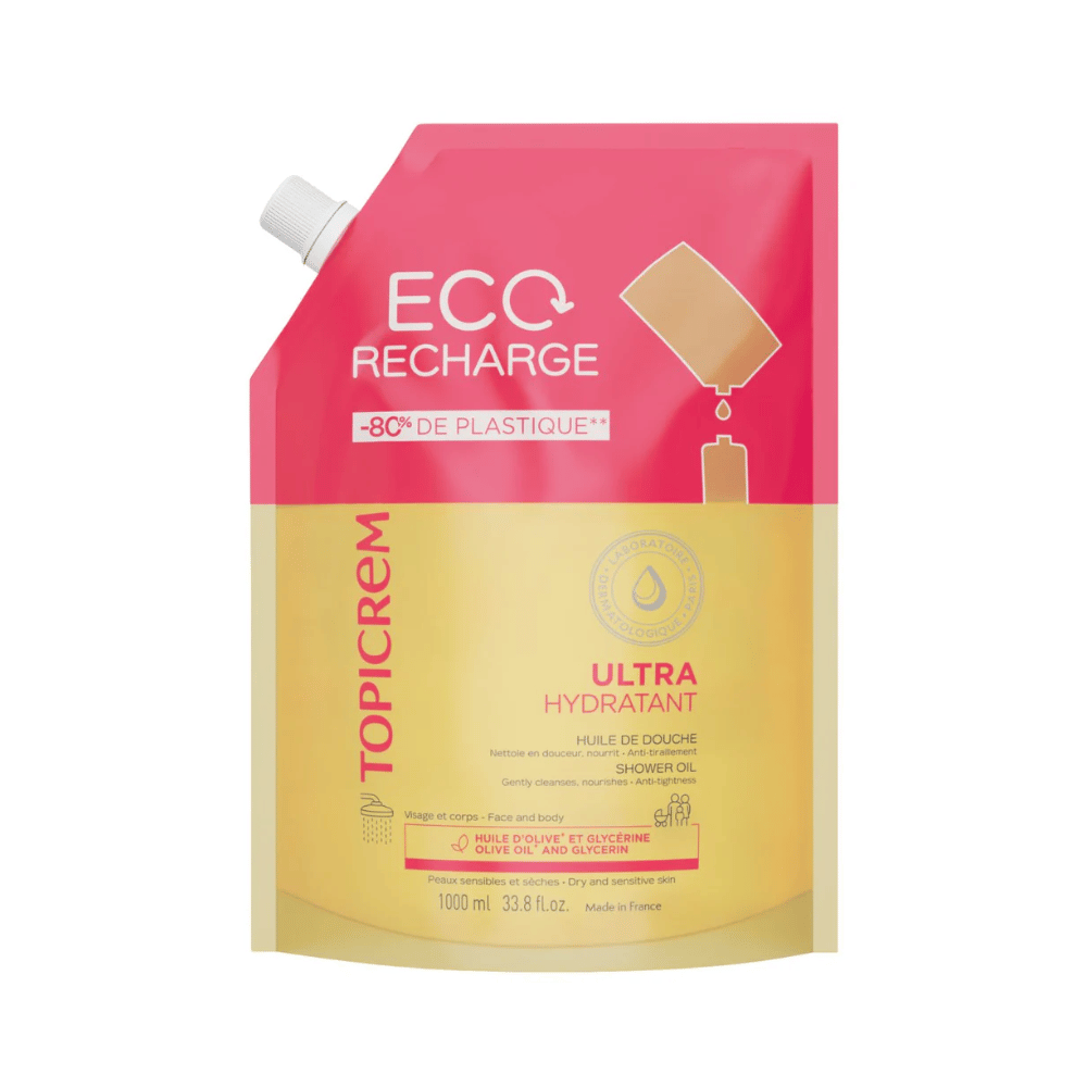 Topicrem Ultra-Hydratant Shower Oil 1l refill- Lillys Pharmacy and Health Store
