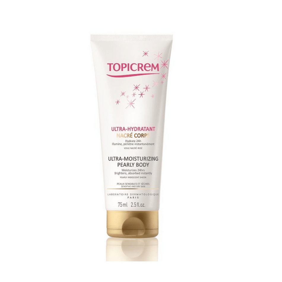 Topicrem Ultra-Moisturizing Pearly Body 75ml- Lillys Pharmacy and Health Store
