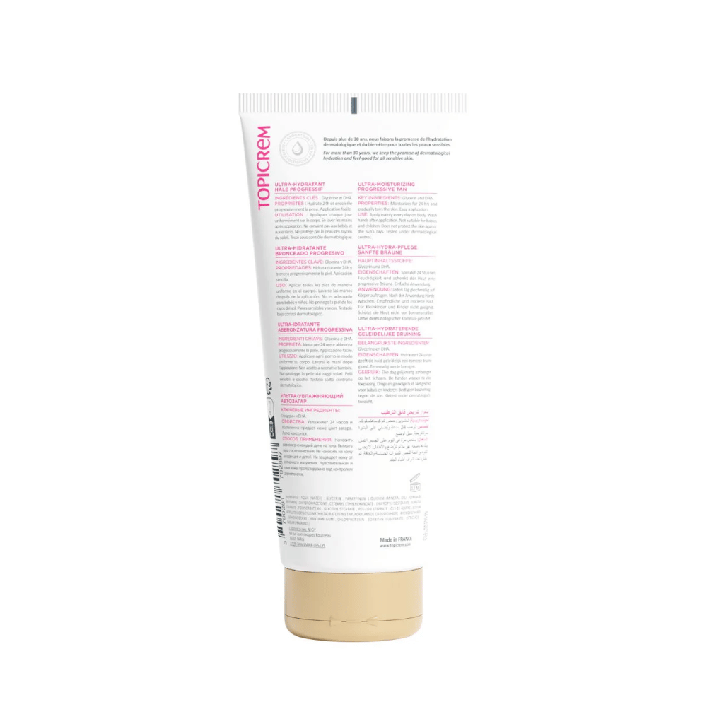Topicrem Ultra-Moisturizing Progressive Tan 200ml- Lillys Pharmacy and Health Store