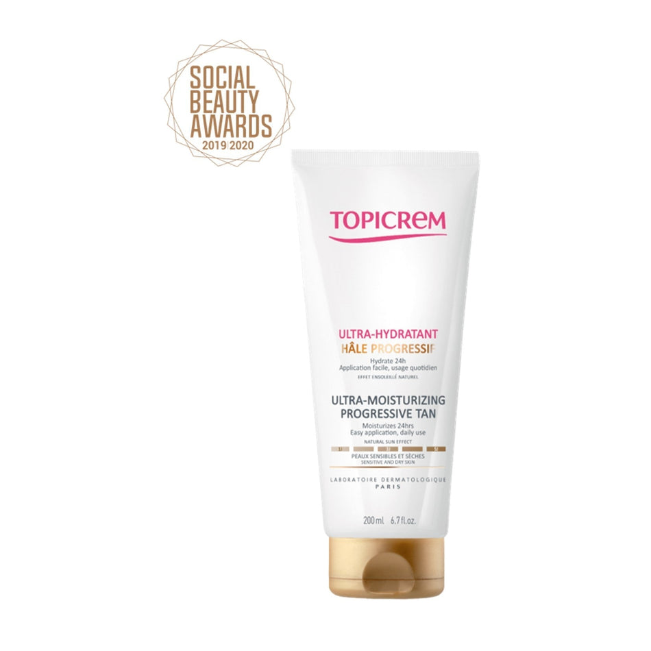 Topicrem Ultra-Moisturizing Progressive Tan 200ml | Goods Department Store
