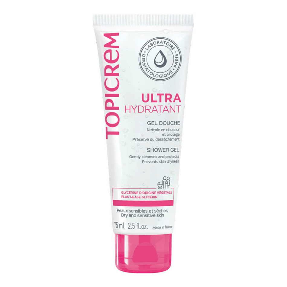 Topicrem Ultra-Moisturizing Shower Gel 75ml- Lillys Pharmacy and Health Store