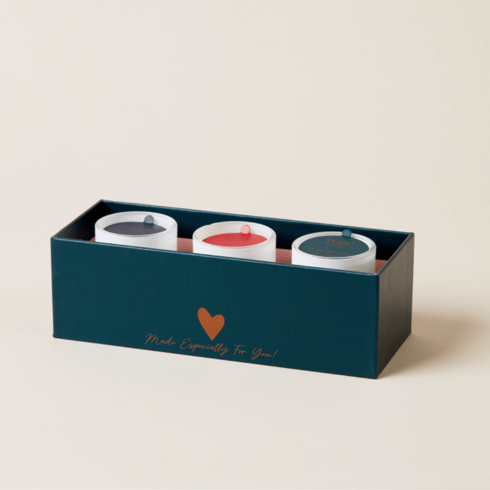 Torc Teal Votive Candle Gift Set- Lillys Pharmacy and Health Store
