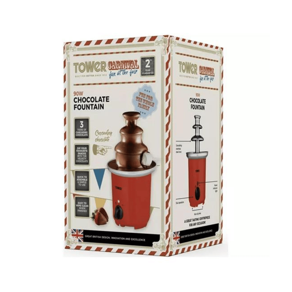 Tower Carnival Chocolate Fountain 90W- Lillys Pharmacy and Health Store