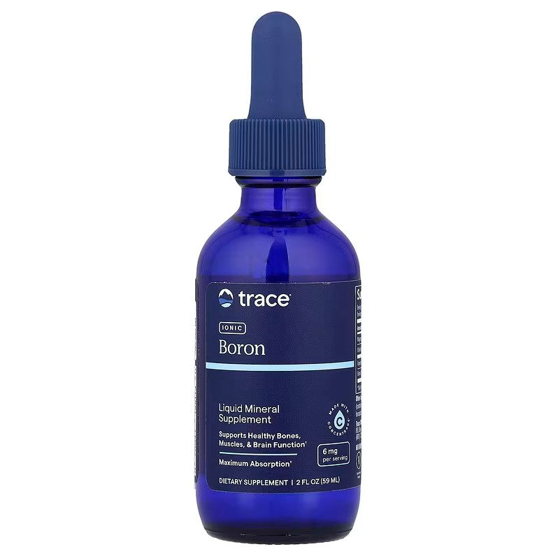 Trace Minerals Ionic Boron, 6mg - 59 ml. - Lilly's Pharmacy