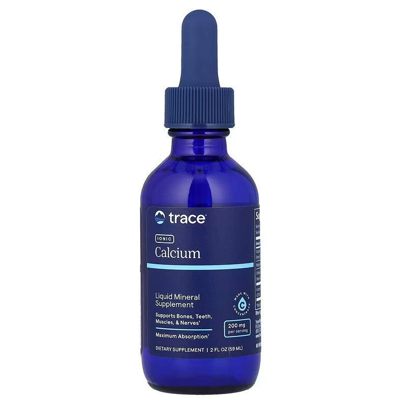 Trace Minerals Ionic Calcium, 200mg - 59 ml. - Lilly's Pharmacy