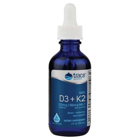 Trace Minerals Ionic D3 + K2 - 59 ml. - Lilly's Pharmacy
