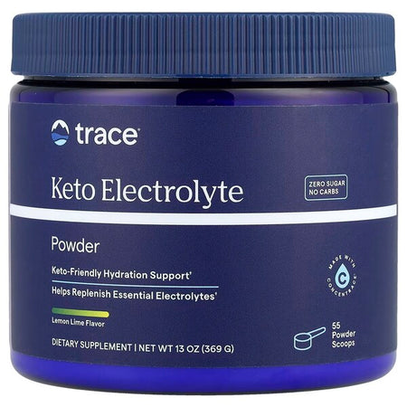 Trace Minerals Keto Electrolyte Powder, Lemon Lime - 369g - Lilly's Pharmacy