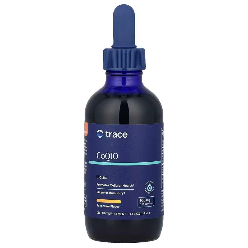 Trace Minerals Liquid CoQ10, 100mg - 118 ml. - Lilly's Pharmacy