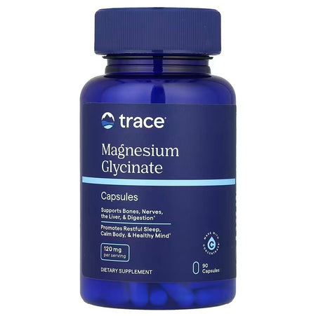 Trace Minerals Magnesium Glycinate, 120 mg - 90 Caps - Lilly's Pharmacy