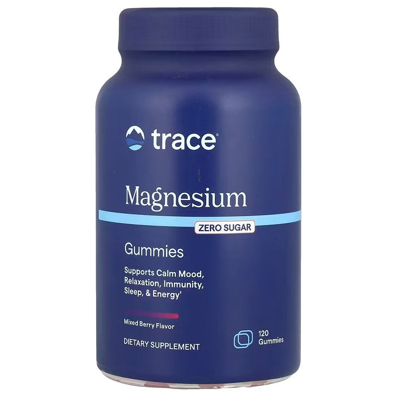 Trace Minerals Magnesium Gummies, Mixed Berry - 120 Gummies - Lilly's Pharmacy