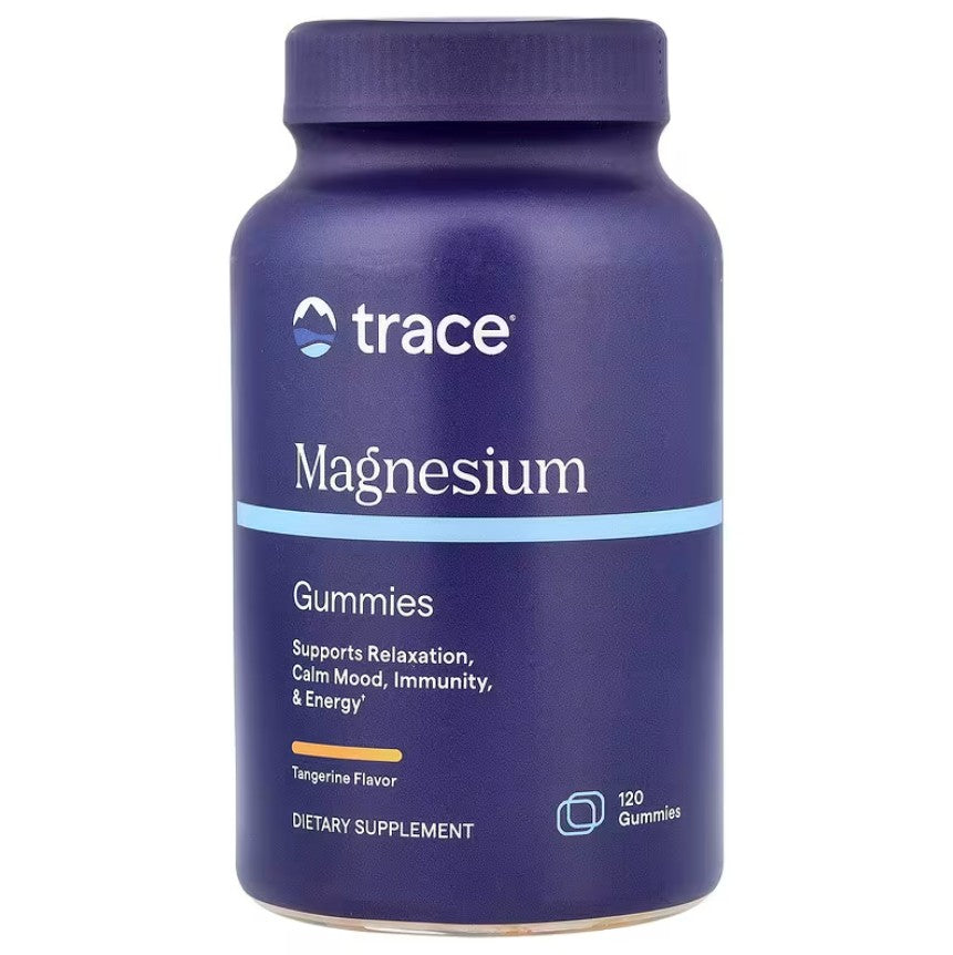 Trace Minerals Magnesium Gummies, Tangerine - 120 Gummies - Lilly's Pharmacy