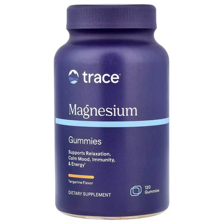 Trace Minerals Magnesium Gummies, Tangerine - 120 Gummies - Lilly's Pharmacy