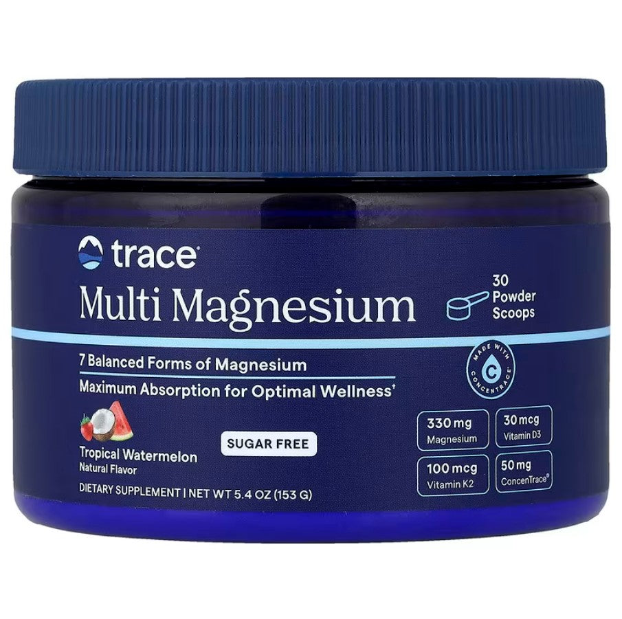 Trace Minerals Multi Magnesium, Tropical Watermelon - 153g - Lilly's Pharmacy