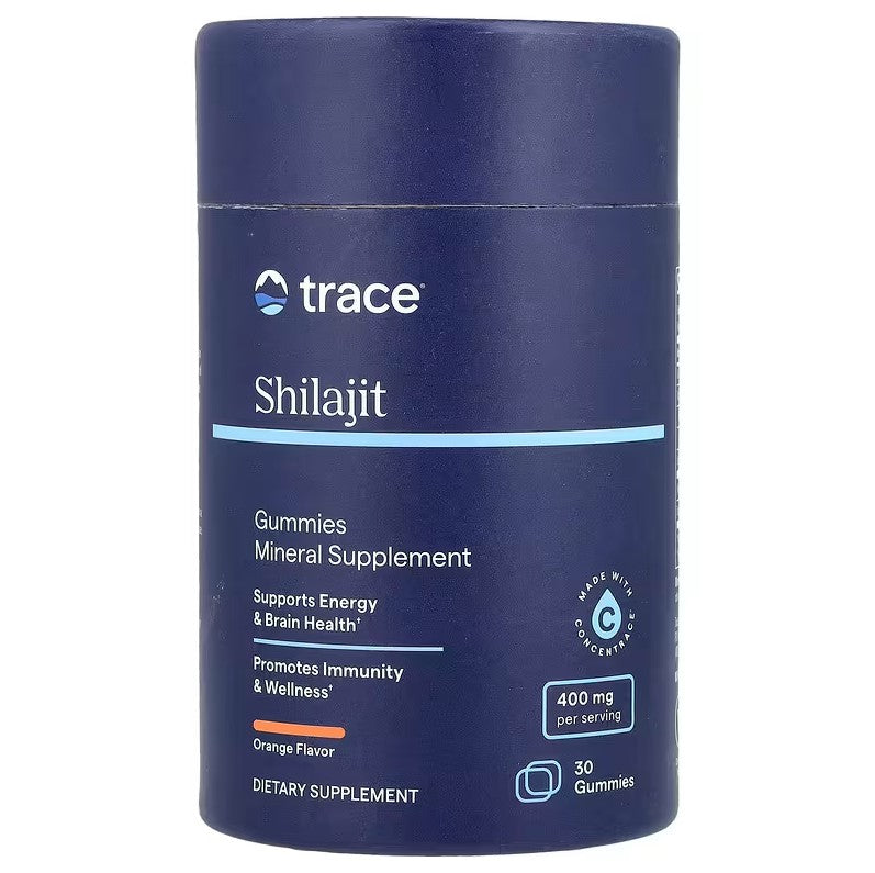 Trace Minerals Shilajit Gummies, Orange - 30 Gummies - Lilly's Pharmacy
