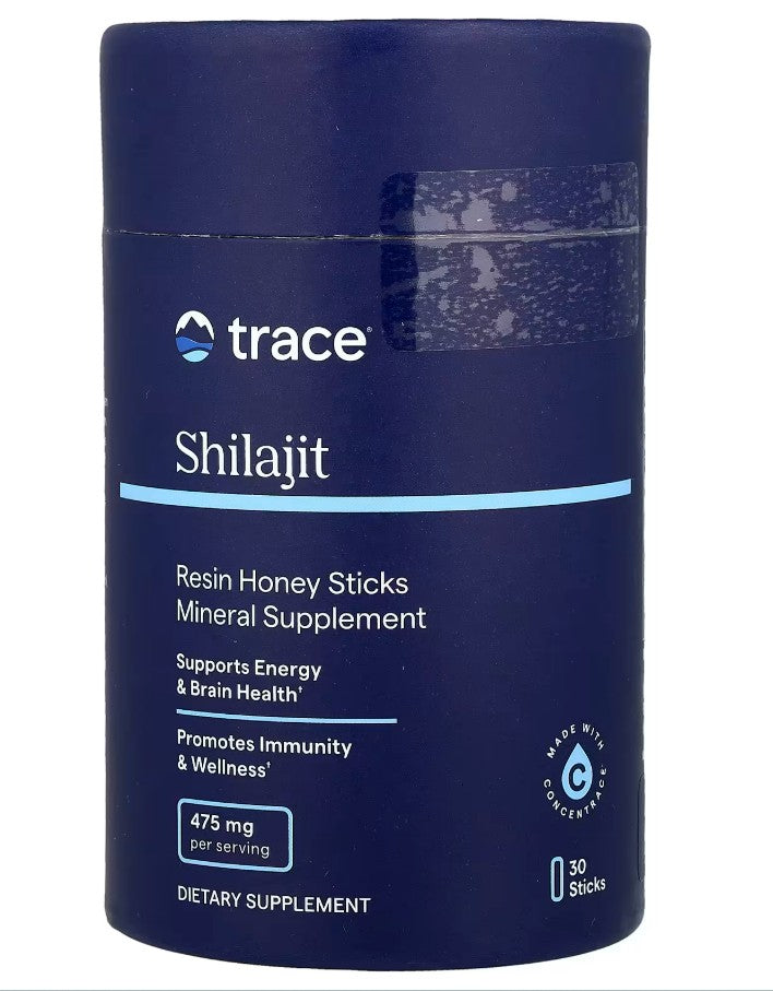 Trace Minerals Shilajit Resin Sticks, Honey - 30 x 8g - Lilly's Pharmacy