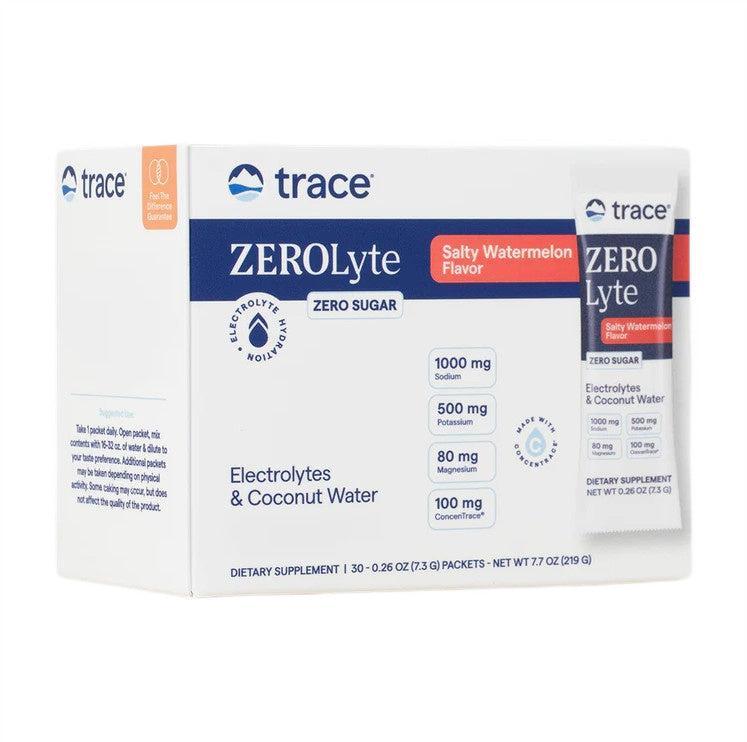 Trace Minerals ZEROLyte, Salty Watermelon - 30 packets - Lilly’s Pharmacy & Health Store