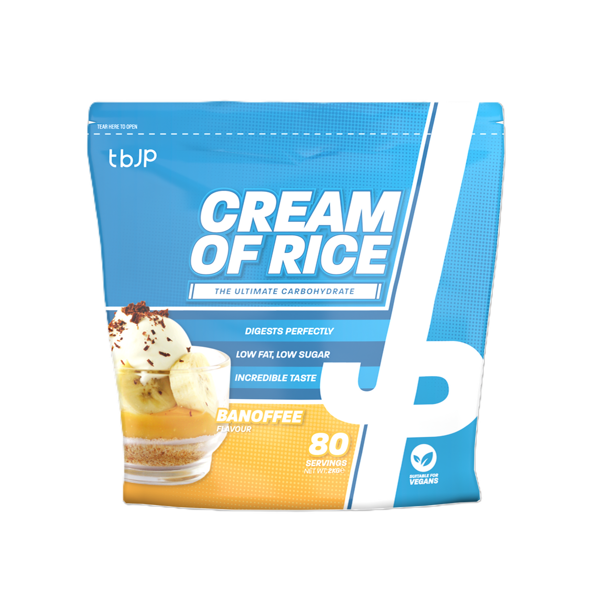Trained by JP Cream of Rice, Banoffee - 2000g