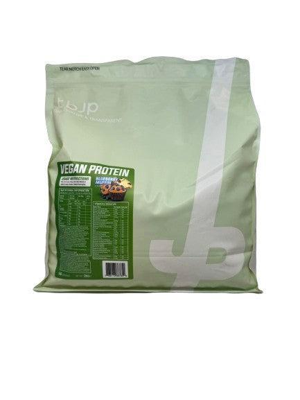 Trained by JP Vegan Protein, Blueberry Muffin 2000g- Lillys Pharmacy and Health Store