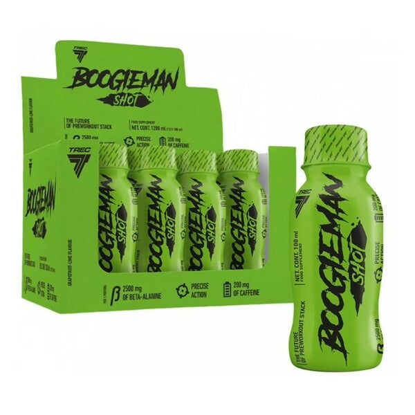 Trec Nutrition BoogieMan Shot, Grapefruit Lime (EAN 5902114066895) - 12 x 100 ml