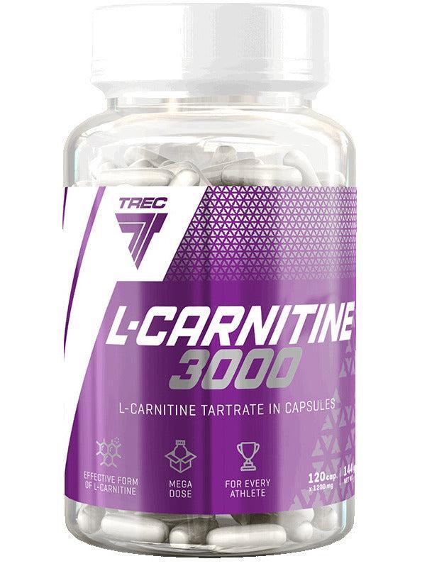 Trec Nutrition LCarnitine 3000 120 caps- Lillys Pharmacy and Health Store
