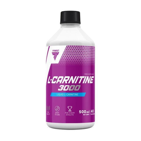 Trec Nutrition LCarnitine 3000 Liquid, Apricot 500 ml- Lillys Pharmacy and Health Store