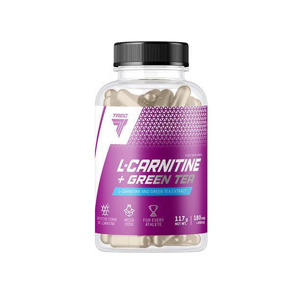 Trec Nutrition LCarnitine + Green Tea 180 caps- Lillys Pharmacy and Health Store