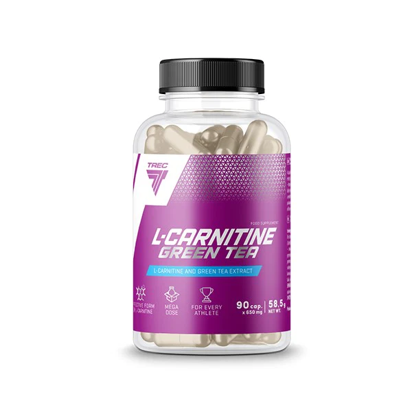 Trec Nutrition LCarnitine + Green Tea 90 caps- Lillys Pharmacy and Health Store