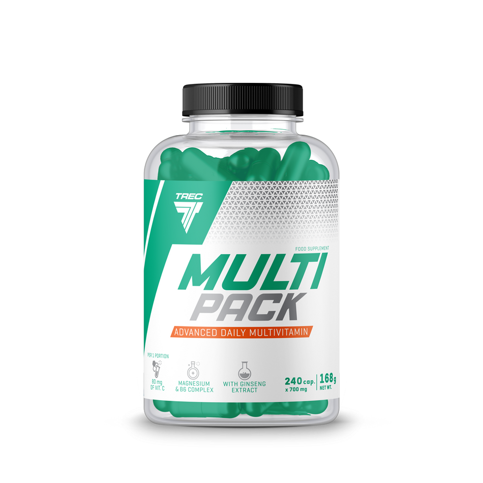 Trec Nutrition Multi Pack 240 caps- Lillys Pharmacy and Health Store