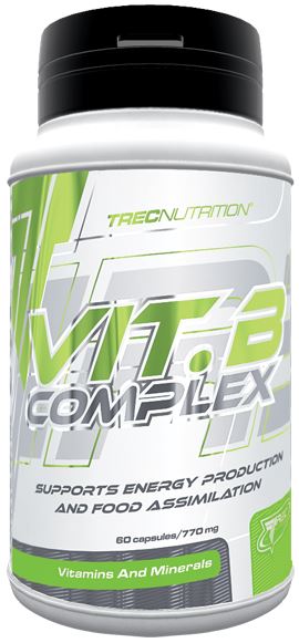 Trec Nutrition Vitamin B Complex 60 caps- Lillys Pharmacy and Health Store