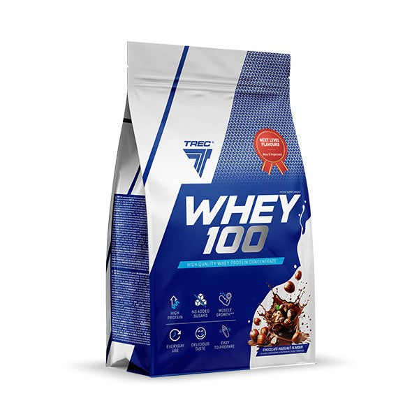 Trec Nutrition Whey 100 (Bag), Chocolate Hazelnut - 900g