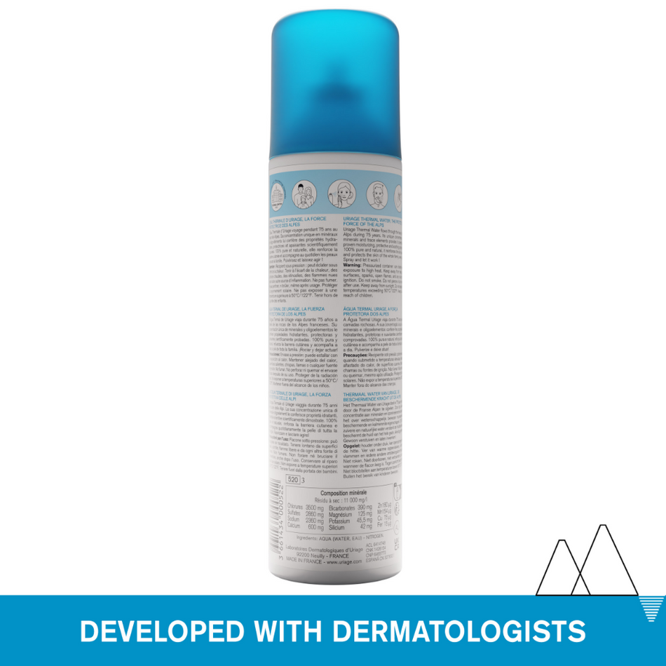 URIAGE Eau Thermal D'Uriage Pure Thermal Water Spray 300ml- Lillys Pharmacy and Health Store
