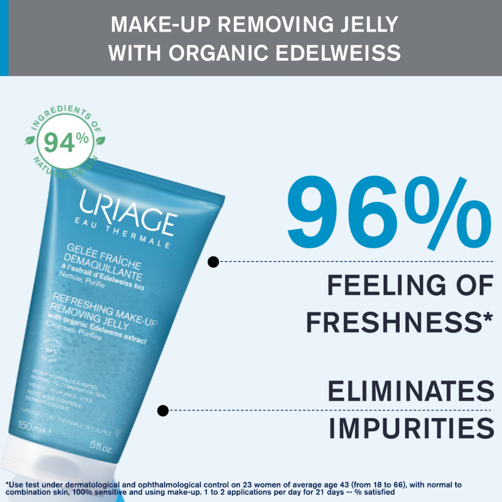 URIAGE Makeup Remover Gel 150ml- Lillys Pharmacy and Health Store