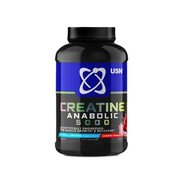 USN Creatine Anabolic 5000, Cherry Punch - 900g - Lilly’s Pharmacy & Health Store