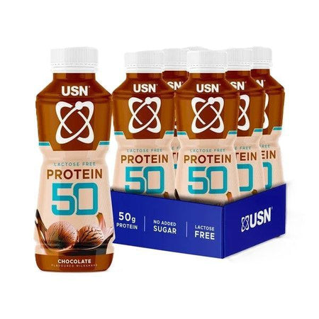 USN Protein 50, Chocolate - 6 x 500 ml. - Lilly’s Pharmacy & Health Store