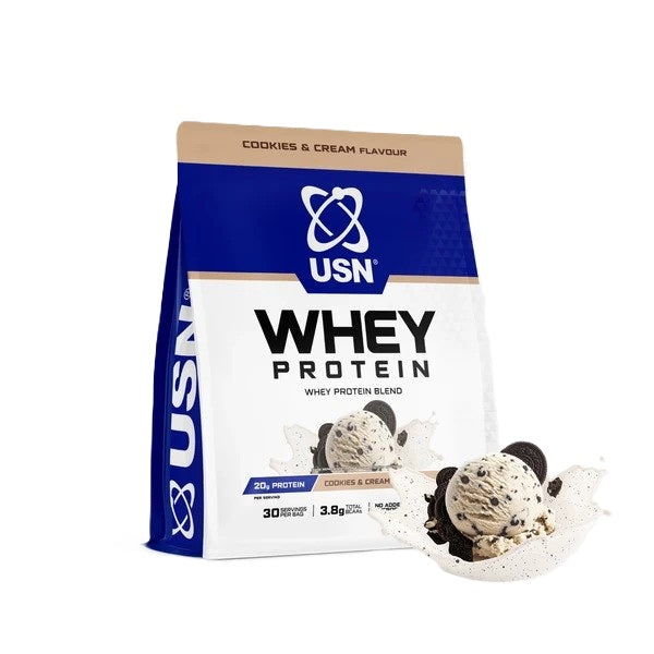 USN Whey Protein, Cookies & Cream - 900g - Lilly’s Pharmacy & Health Store