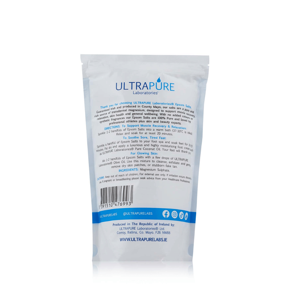 Ultrapure Epsom Salts 125g- Lillys Pharmacy and Health Store