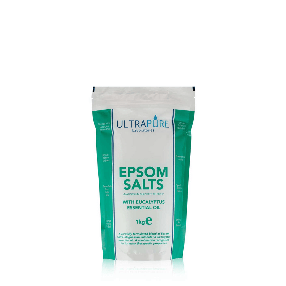 Ultrapure Epsom Salts & Eucalyptus Essential Oil 1kg- Lillys Pharmacy and Health Store
